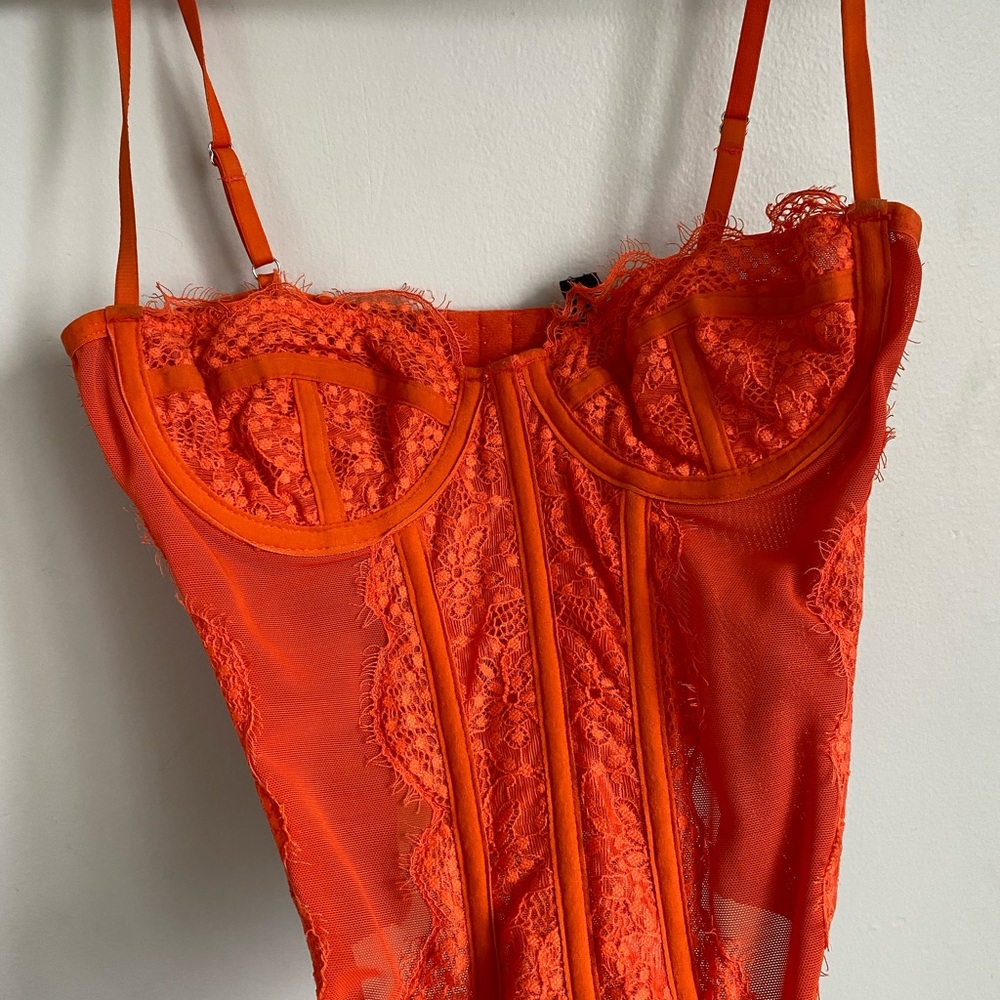 Urban outfitters corset Lace top